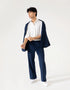 OVERSIZED TAILORED PANAMA BLAZER